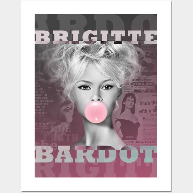 Brigitte Bardot 2021 Wall Art by MadToys